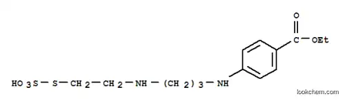 Molecular Structure of 23563-78-2 (4-[[3-[[2-(Sulfothio)ethyl]amino]propyl]amino]benzoic acid 1-ethyl ester)