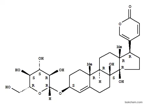 Molecular Structure of 23604-99-1 (SCILLIRUBROSIDE)