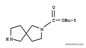 Molecular Structure of 236406-49-8 (2,7-DIAZA-SPIRO[4.4]NONANE-2-CARBOXYLIC ACID TERT-BUTYL ESTER)