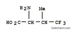 Molecular Structure of 2365-79-9 (4,4,4-Trifluoro-DL-valine)