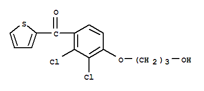 [2,3-DICHLORO-4-(3-HYDROXYPROPOXY)PHENYL]-2-THIENYLMETHANONE