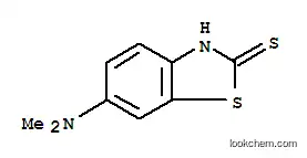 Molecular Structure of 23674-65-9 (2(3H)-Benzothiazolethione,6-(dimethylamino)-(9CI))