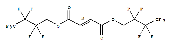 2-Butenedioic acid(2E)-, bis(2,2,3,3,4,4,4-heptafluorobutyl) ester (9CI) 24120-17-0