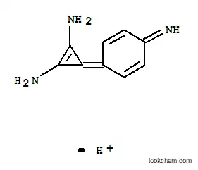 Molecular Structure of 243976-60-5 (1-Cyclopropene-1,2-diamine,  3-(4-imino-2,5-cyclohexadien-1-ylidene)-,  conjugate  monoacid  (9CI))
