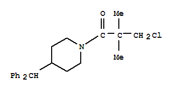 1-Propanone,3-chloro-1-[4-(diphenylmethyl)-1-piperidinyl]-2,2-dimethyl-