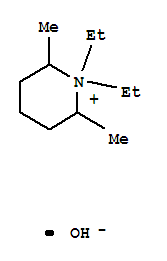 Piperidinium,1,1-diethyl-2,6-dimethyl-, hydroxide (1:1)