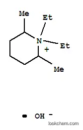 Molecular Structure of 244048-96-2 (N,N-Diethyl-cis-2,6-dimethylpiperidium hydroxide)