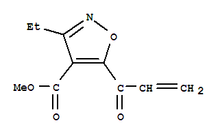 4-Isoxazolecarboxylicacid, 3-ethyl-5-(1-oxo-2-propen-1-yl)-, methyl ester