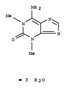 2H-PURIN-2-ONE,6-AMINO-1,3-DIHYDRO-1,3-DIMETHYL-,TRIHYDRATE