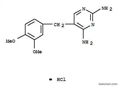 5-(3,4-Dimethoxybenzyl)pyrimidine-2,4-diamine hydrochloride