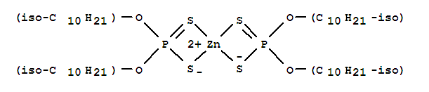 Zinc,bis(O,O-diisodecyl phosphorodithioato-kS,kS')-