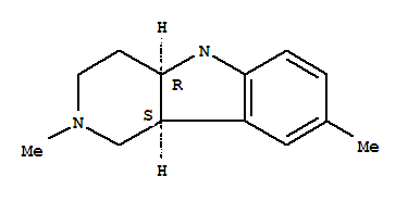 5H-Pyrido[4,3-b]indol-5-yl,1,2,3,4,4a,9b-hexahydro-2,8-dimethyl-, (4aR,9bS)- (9CI) cas  251646-41-0