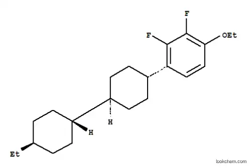 Molecular Structure of 253199-08-5 (TRANS,TRANS-4''-(4-ETHOXY-2,3-DIFLUORO-PHENYL)-4-ETHYL-BICYCLOHEXYL)
