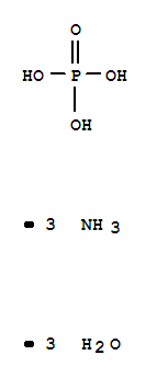 Triammonium phosphate trihydrate cas  25447-33-0