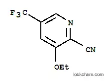 2-Pyridinecarbonitrile,3-ethoxy-5-(trifluoromethyl)-(9CI)