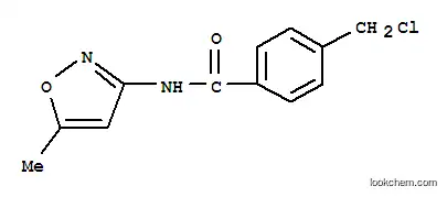 Molecular Structure of 261704-37-4 (4-(CHLOROMETHYL)-N-(5-METHYLISOXAZOL-3-YL)BENZAMIDE)