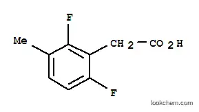 Molecular Structure of 261943-97-9 (2,6-DIFLUORO-3-METHYLPHENYLACETIC ACID)
