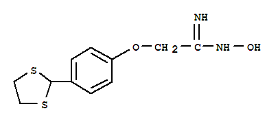 2-[4-(1,3-DITHIOLAN-2-YL)PHENOXY]ACETAMIDOXIME