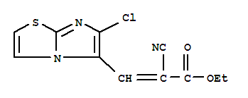 ETHYL 3-(6-CHLOROIMIDAZO[2,1-B][1,3]THIAZOL-5-YL)-2-CYANOACRYLATE