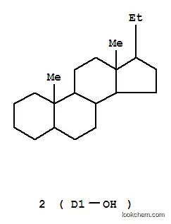 Molecular Structure of 26856-62-2 (17-(1-hydroxyethyl)-10,13-dimethyl-2,3,4,5,6,7,8,9,11,12,14,15,16,17-tetradecahydro-1H-cyclopenta[a]phenanthren-3-ol)