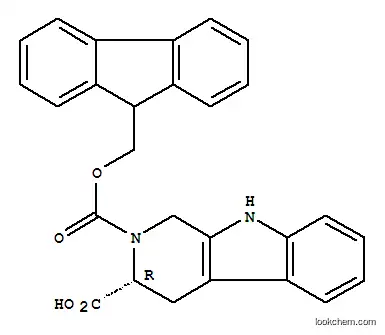 Molecular Structure of 268731-07-3 (FMOC-D-1,2,3,4-TETRAHYDRONORHARMAN-3-CARBOXYLIC ACID)