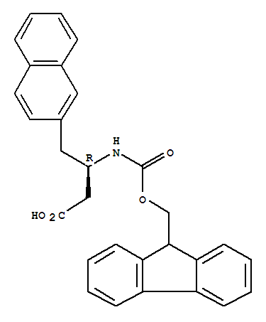(R)-3-((((9H-Fluoren-9-yl)methoxy)carbonyl)amino)-4-(naphthalen-2-yl)butanoic acid