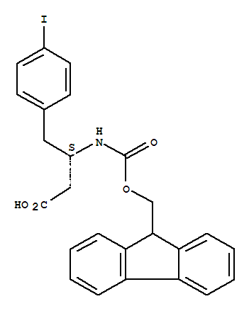 FMOC-(S)-3-AMINO-4-(4-IODO-PHENYL)-BUTYRIC ACID