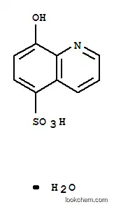 Molecular Structure of 283158-18-9 (8-HYDROXYQUINOLINE-5-SULFONIC ACID MONOHYDRATE)