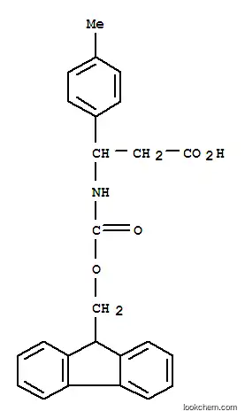 Molecular Structure of 284492-08-6 (3-N-FMOC-3-(4-METHYLPHENYL)PROPIONIC ACID)