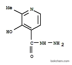 Isonicotinic acid, 3-hydroxy-2-methyl-, hydrazide (8CI)