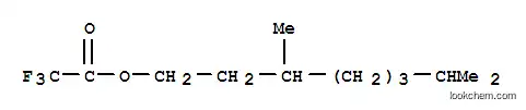 Molecular Structure of 28745-07-5 (Trifluoroacetyl-3,7-dimethyloctanol)