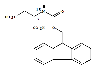 N-[(9H-Fluoren-9-ylmethoxy)carbonyl]-L-aspartic-15N acid