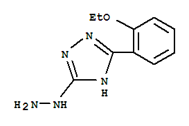 3H-1,2,4-TRIAZOL-3-ONE,5-(2-ETHOXYPHENYL)-1,2-DIHYDRO-,HYDRAZONE
