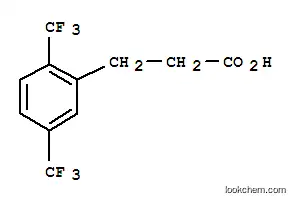 Molecular Structure of 302912-03-4 (2 5-BIS(TRIFLUOROMETHYL)HYDROCINNAMIC)