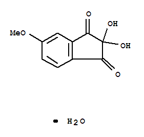 1H-Indene-1,3(2H)-dione,2,2-dihydroxy-5-methoxy-, hydrate (1:1)
