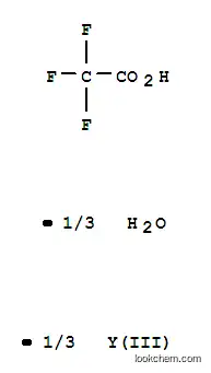 Molecular Structure of 304851-95-4 (YTTRIUM TRIFLUOROACETATE)