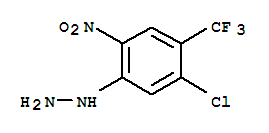 1-[5-CHLORO-2-NITRO-4-(TRIFLUOROMETHYL)PHENYL]HYDRAZINE