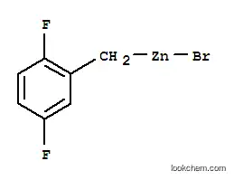 Molecular Structure of 307496-32-8 (2,5-DIFLUOROBENZYLZINC BROMIDE)