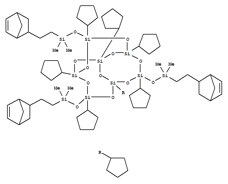 Tris[dimethyl(norbornenylethyl)silyloxy]-POSS