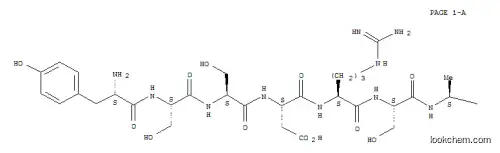 Molecular Structure of 309245-24-7 ((TYR0)-KALIURETIC PEPTIDE (HUMAN))