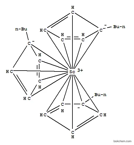 Molecular Structure of 312739-92-7 (TRIS(BUTYLCYCLOPENTADIENYL)SCANDIUM(III&)