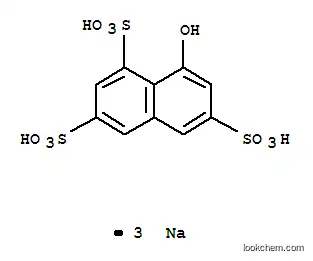 Molecular Structure of 31894-34-5 (1-NAPHTHOL-3,6,8-TRISULFONIC ACID TRISODIUM SALT)