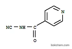 Molecular Structure of 325801-73-8 (N-Cyano-4-pyridinecarboxamide)
