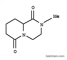 Molecular Structure of 325953-75-1 (2H-Pyrido[1,2-a]pyrazine-1,6-dione,hexahydro-2-methyl-(9CI))