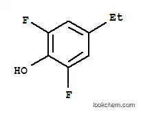 Molecular Structure of 326493-68-9 (Phenol, 4-ethyl-2,6-difluoro- (9CI))