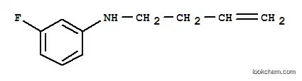 Molecular Structure of 326898-20-8 (Benzenamine, N-3-butenyl-3-fluoro- (9CI))