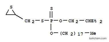 Molecular Structure of 3285-10-7 (Phosphorodithioic acid, S-(2,3-epithiopropyl) O-(2-ethylbutyl) O-octadecyl ester)