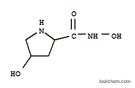 Molecular Structure of 33049-19-3 (2-Pyrrolidinecarboxamide,N,4-dihydroxy-(9CI))