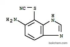 Thiocyanic acid, 5-amino-1H-benzimidazol-4-yl ester (9CI)