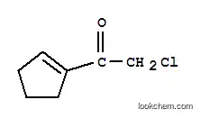 Ethanone, 2-chloro-1-(1-cyclopenten-1-yl)- (9CI)